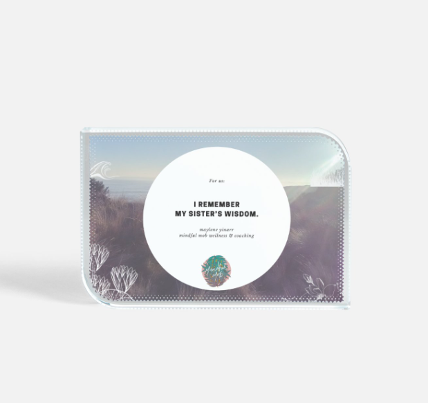 Glass Affirmation Block