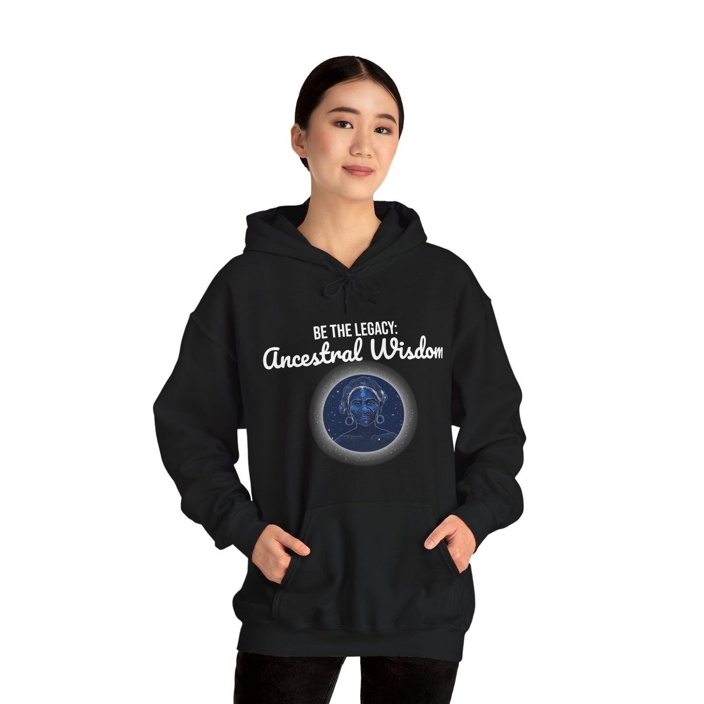 Plus Size: Be The Legacy: Ancestral Wisdom - Grandmother (Adult Hoodie)